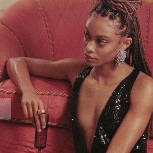 Anthropologie Rose Garden Earrings Slate